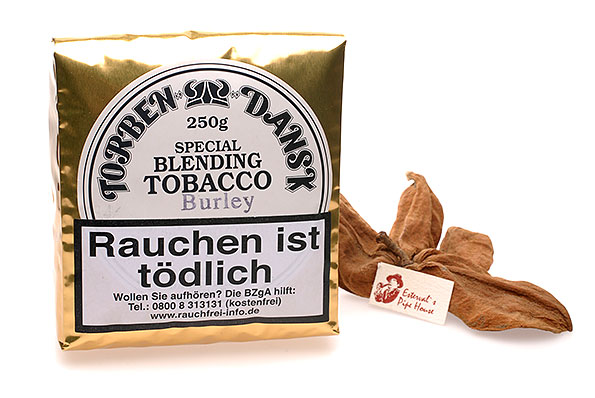Torben Dansk Burley 2,5mm Pfeifentabak 250g Sparpaket Torben Dansk Burley 2,5mm Pfeifentabak 250g Sparpaket
